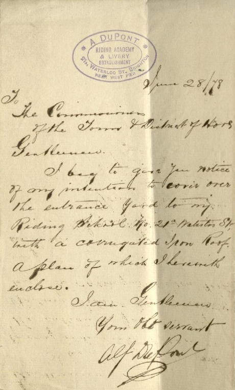 Image of a letter