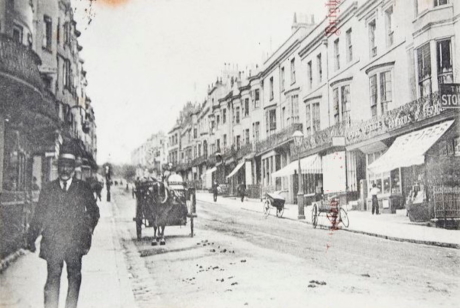 Photo of Waterloo Street looking north in 1904