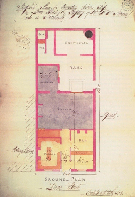 a colour photo of some more conversion plans from 1864