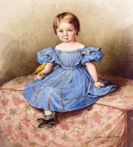 Paintig of Frederick Herries as a child