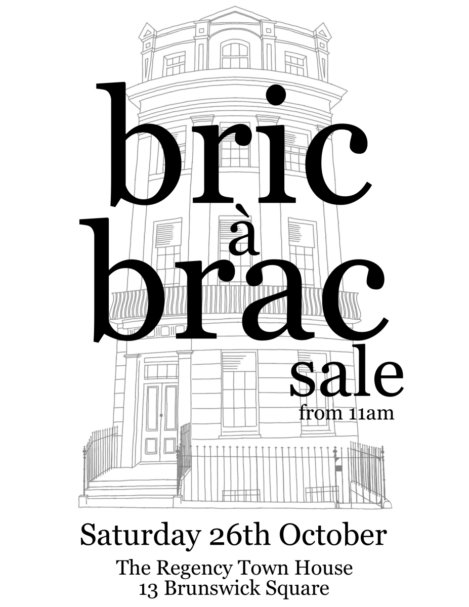 Bric a Brac sale Saturday 26th October from 11am