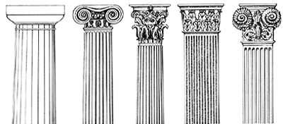 Different syles of columns