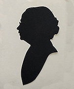 silhouette image of Diana Joll