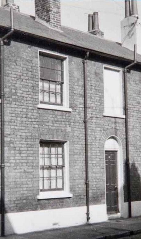 Photo of a typical terraced house in Kemp Street