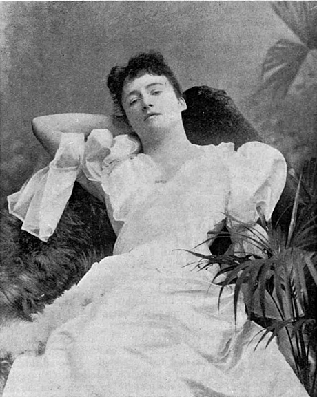 Monochrome image of Margaret Macintyre