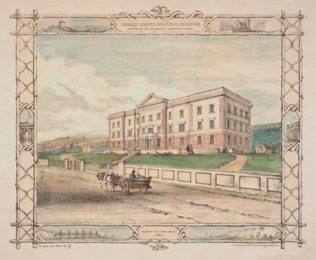 Painting of the Royal Sussex County Hospital