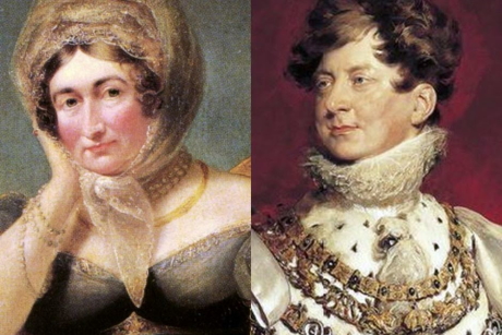 Paintings of Queen Caroline and King George