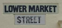 Lower Market Street sign