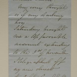 Bevan letter - 18 Nov 1856 - page one