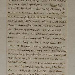 Bevan letter - 6 Dec 1856 - first letter page four