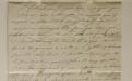 Bevan letter - 1820s - second unfold back