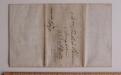 Bevan letter - 8 Mar 1849 - firts unfold front