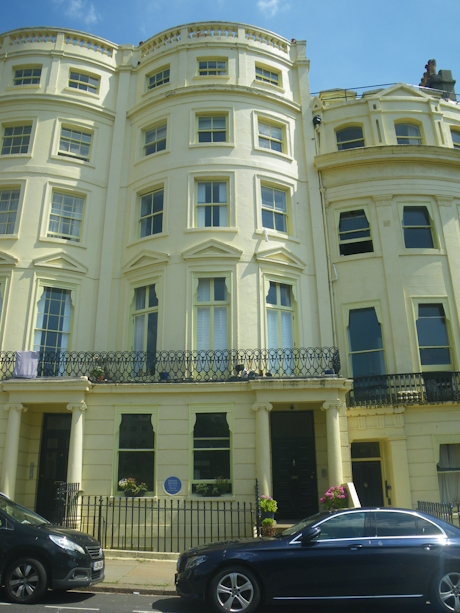Colour photo of a regency style building
