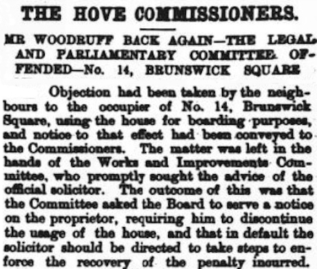 An extract from a newspaper