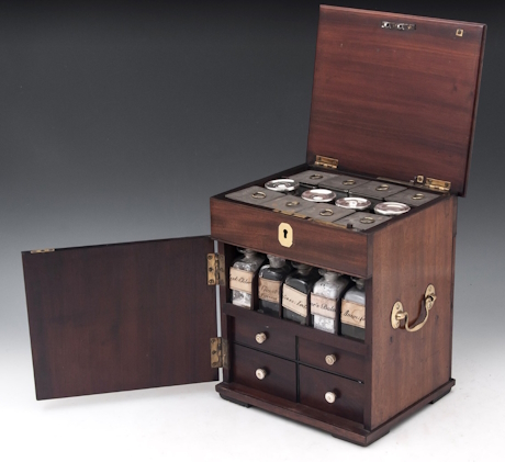A colour photo of a wooden box