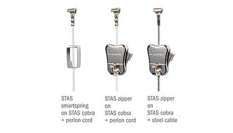 Photo of three types of picture hanging hooks